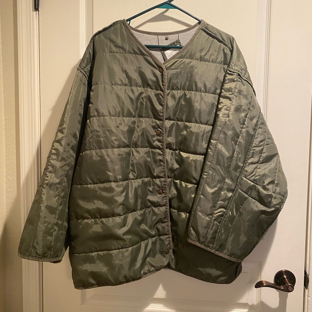 Urban Outfitters oversized reversable jacket